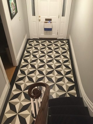 Painted Floor Foyer